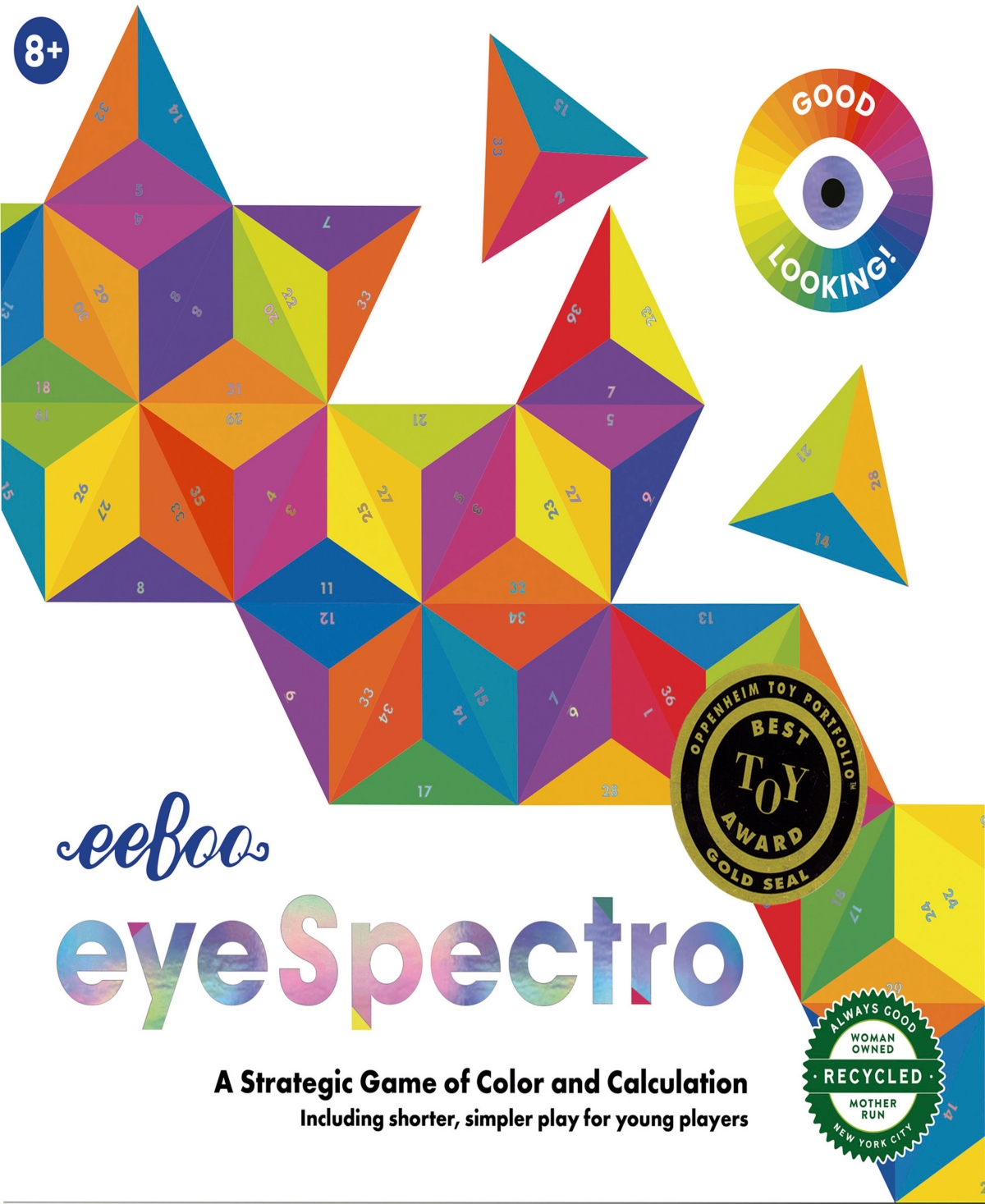 Shop Eeboo Eyespectro Strategy Game, Ages 8 And Up In Multi