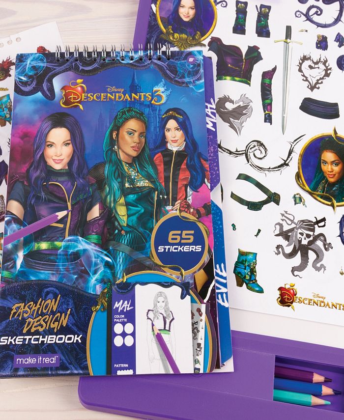Disney Descendants 3 Fashion Design Tracing Light Table 9 Piece Set