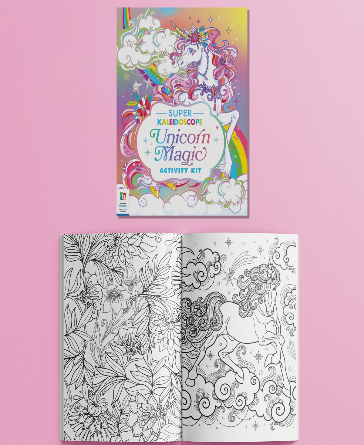 Kaleidoscope Kids' Super Unicorn Magic Activity Kit Fantasy Themed ...