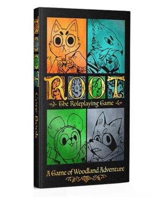 Magpie Games Root The Roleplaying Game Deluxe Edition Set includes Core Rulebook Travelers Outsiders Supplement, Alternate Foil Stamped Cover Lush Hard Slipcase, 2-4 Hour Run Time, Rated Everyone