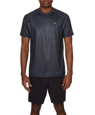 Spyder - Men's Short-Sleeve Raglan Sleeve Swim Shirt