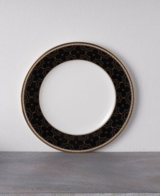 Trefolio Gold Set of 4 Accent Plates, 9.75"