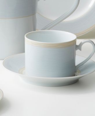 Linen Road Set of 4 Saucers, 6"