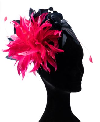 Bellissima Millinery Collection - Women's Big Feather Fascinator
