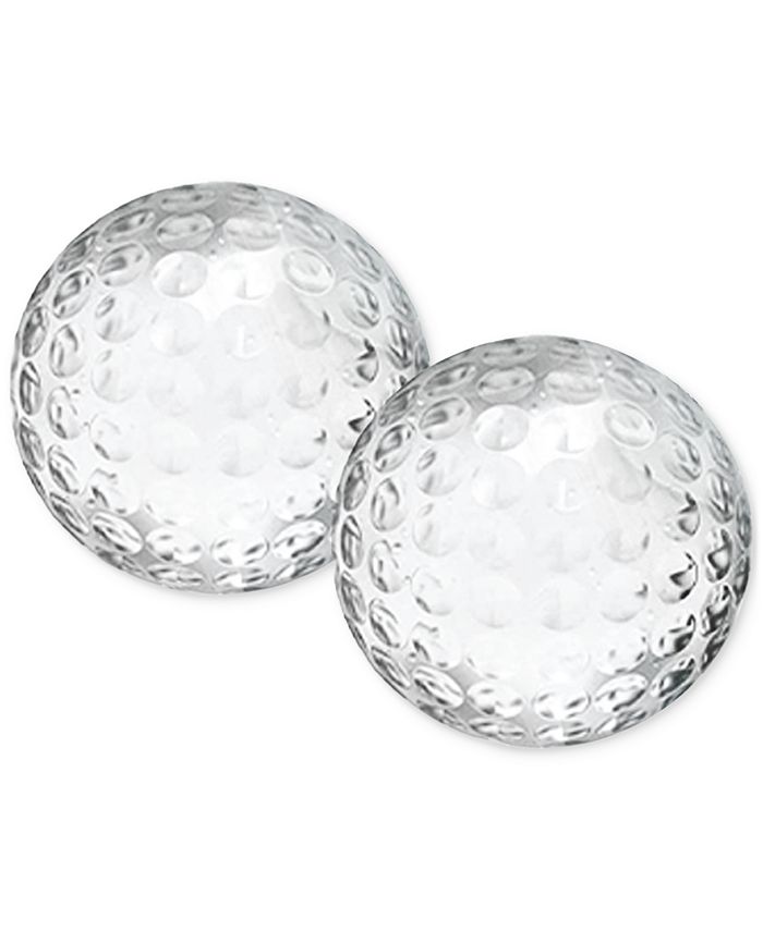 Brookstone Men's Golf Ball Ice Molds 2pc - White : Target