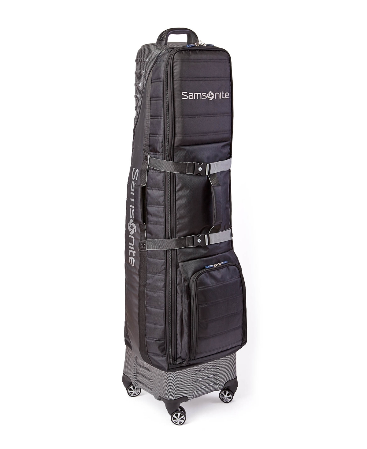 Samsonite 'the Protector' Hard And Soft Sided Golf Travel Cover In Black