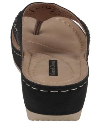 Women's Bari Thong Wedge Sandals