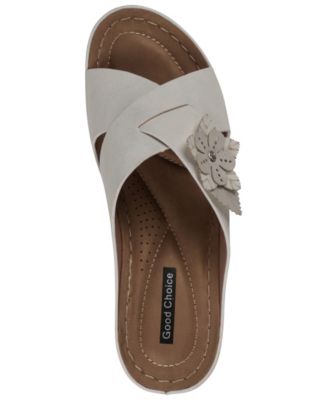 Women's Selly Flower Wedge Sandals