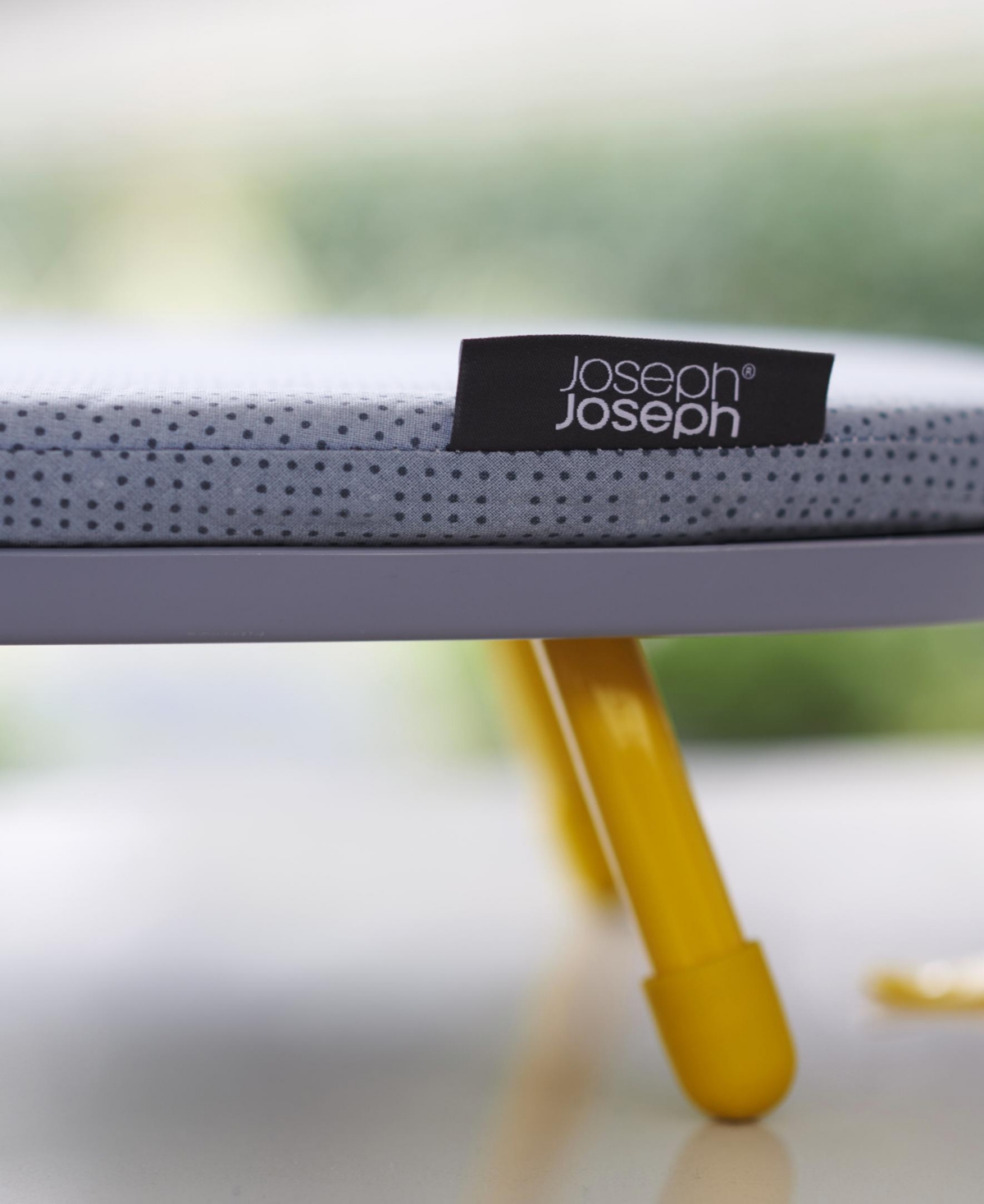 Shop Joseph Joseph Pocket Folding Table-top Ironing Board In Gray,yellow