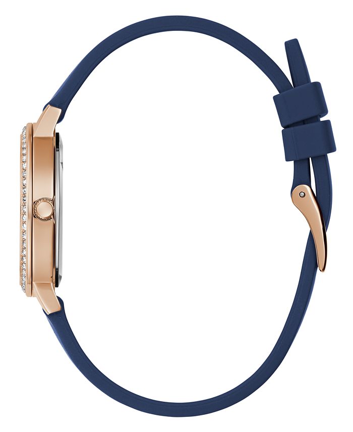 Guess Blue Resin Dress Watch main image 0