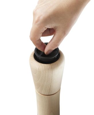 Milltop Wood Non-Spill Pepper Mill
