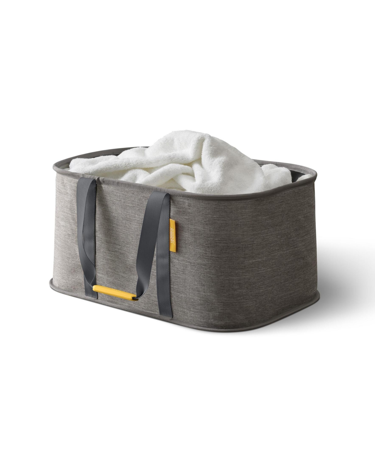 Hold-All Collapsible 35L Laundry Basket - Gray