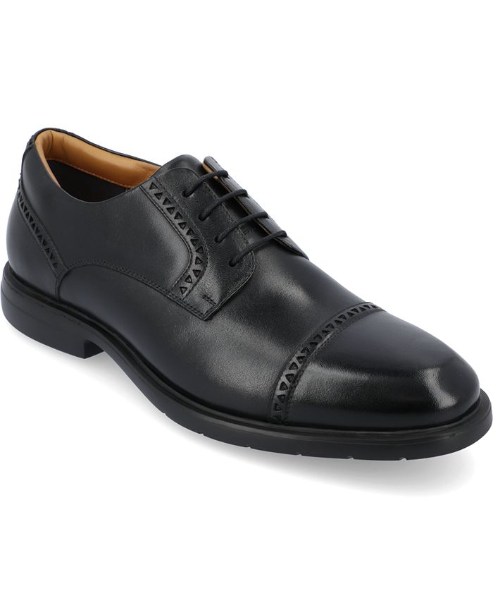 Thomas Vine Men s Kendrick Wide Width Cap Toe Derby Dress Shoes