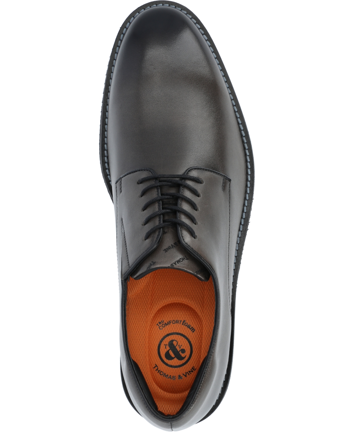 Thomas & Vine Men's Latimer Plain Toe Derby Dress Shoes