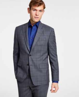 Michael Kors Men's Classic-Fit Wool-Blend Stretch Suit Separates - Macy's