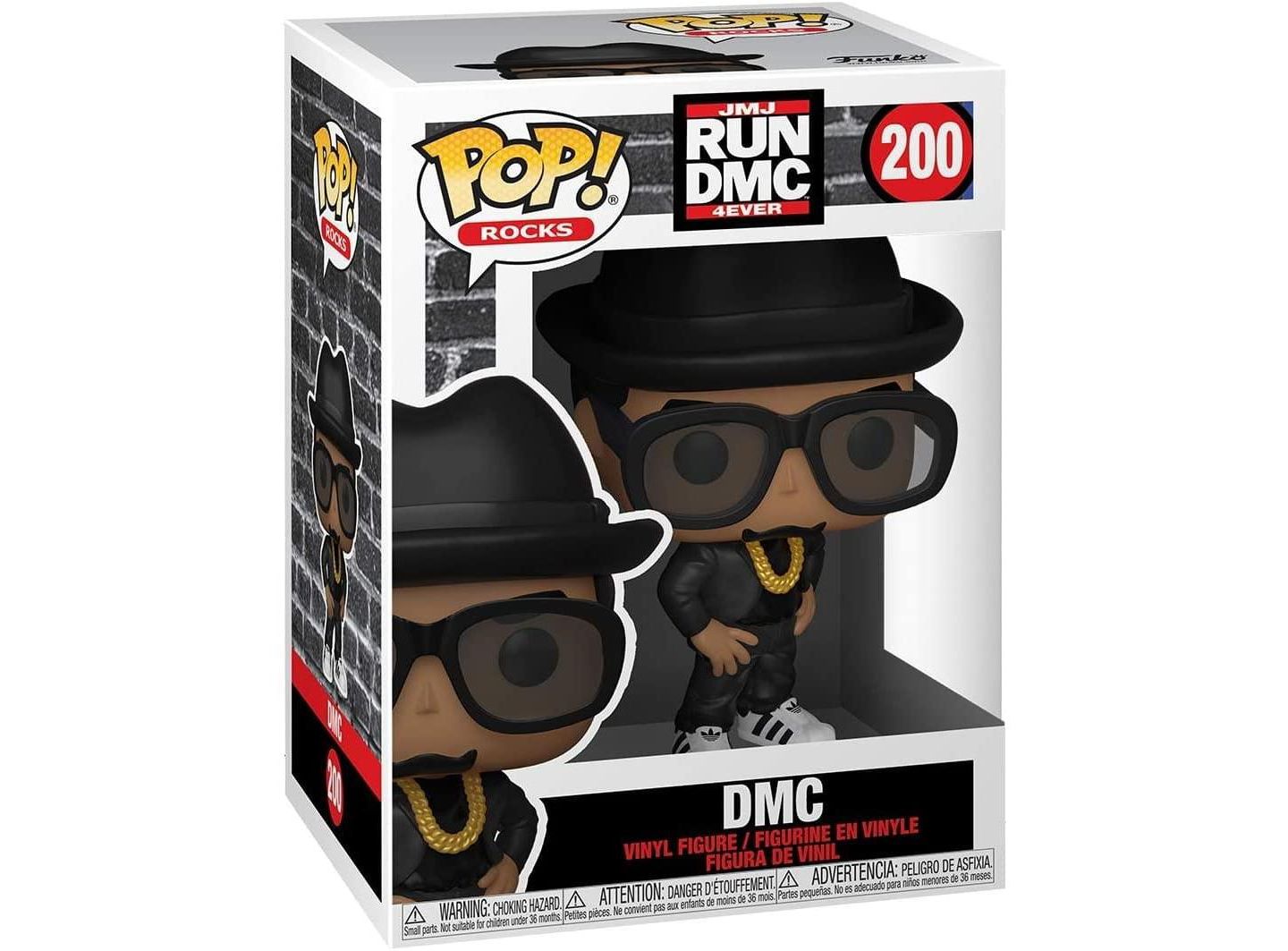 Детская фигурка Funko Run-DMC POP Vinyl Figure DMC, цвет: Чёрный — фото 3