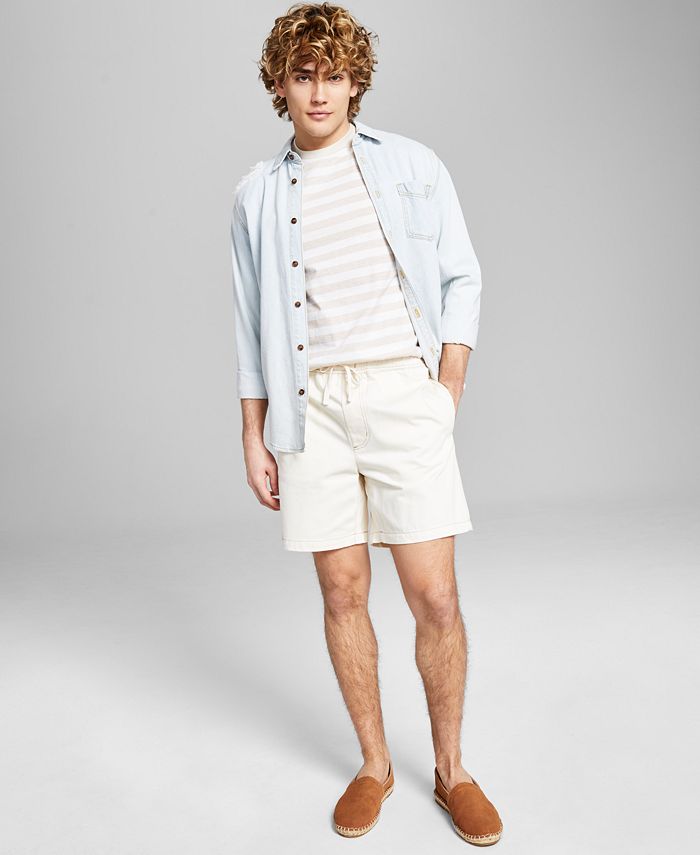 And Now This Men's Pull-On Drawstring Shorts - Macy's