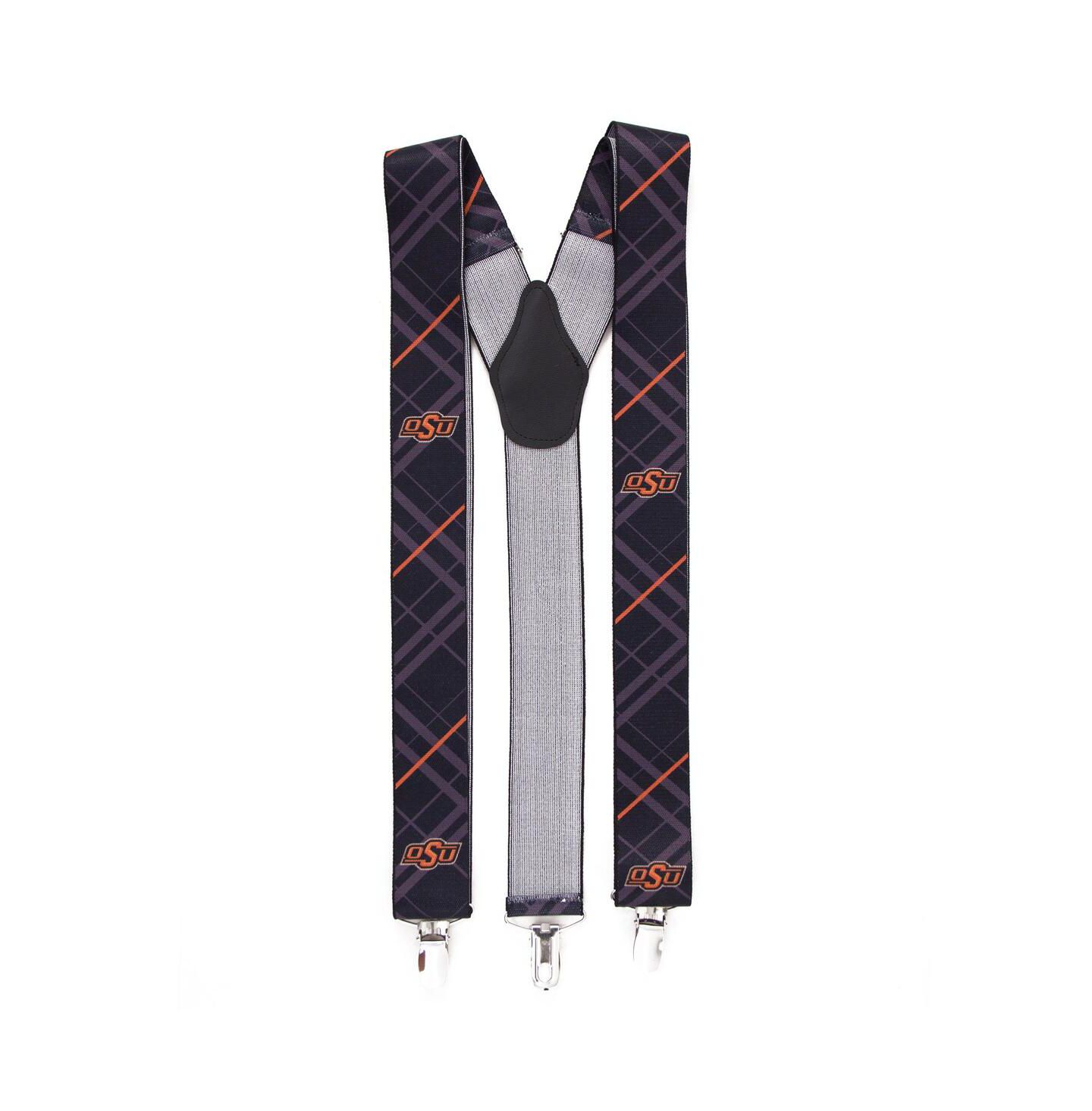 Мужские подтяжки Eagles Wings Black Oklahoma State Cowboys Suspenders — фото 1