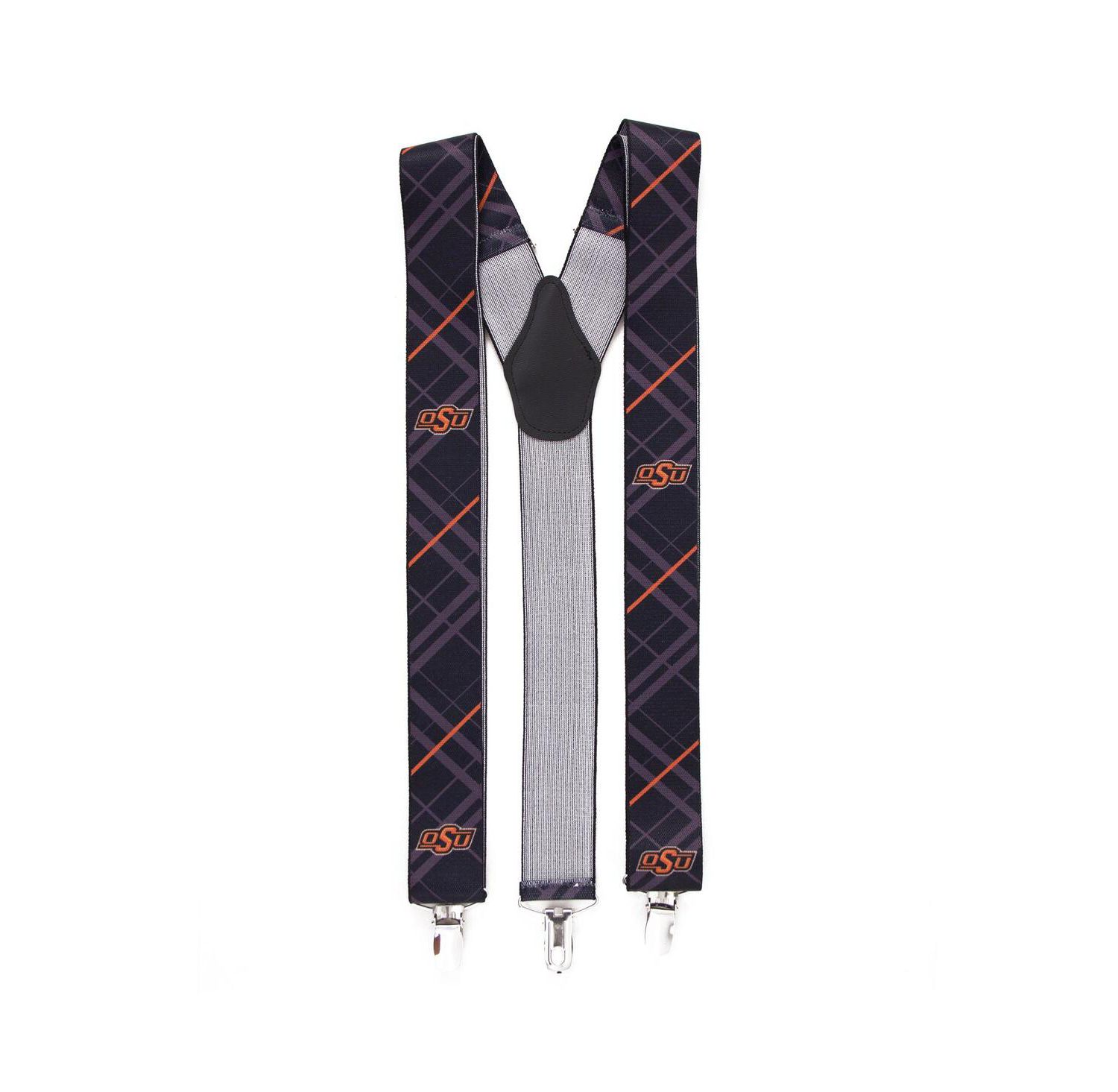 Men's Black Oklahoma State Cowboys Suspenders