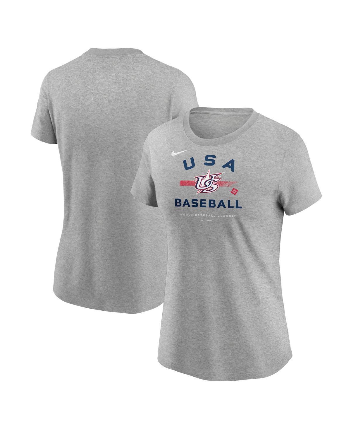 Men's Nike Lou Gehrig Heathered Gray New York Yankees Cooperstown Collection Lou Gehrig Day Retired Number T-Shirt in Heather Gray