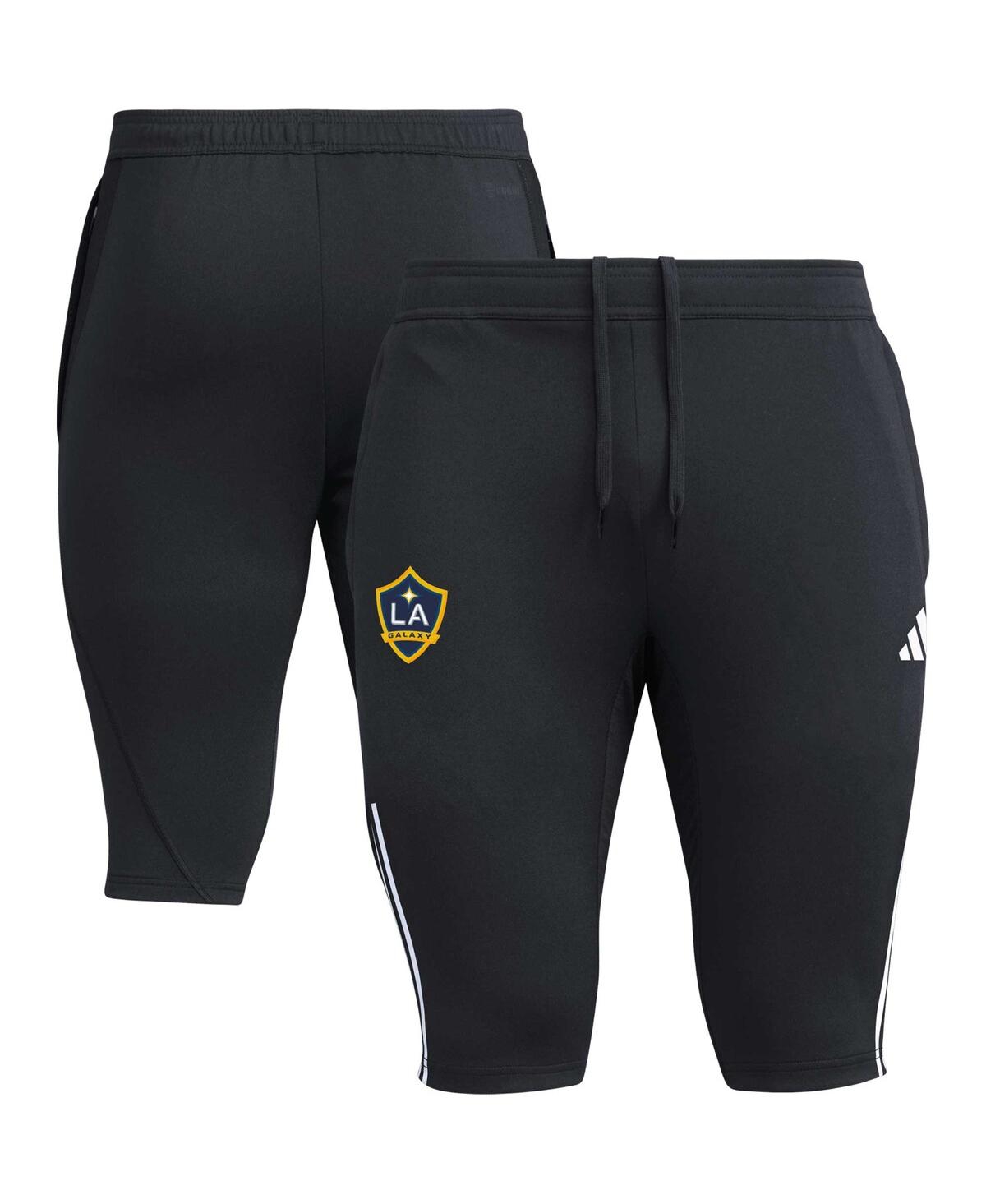 Shop Adidas Originals Men's Adidas Black La Galaxy 2023 On-field Training Aeroready Half Pants