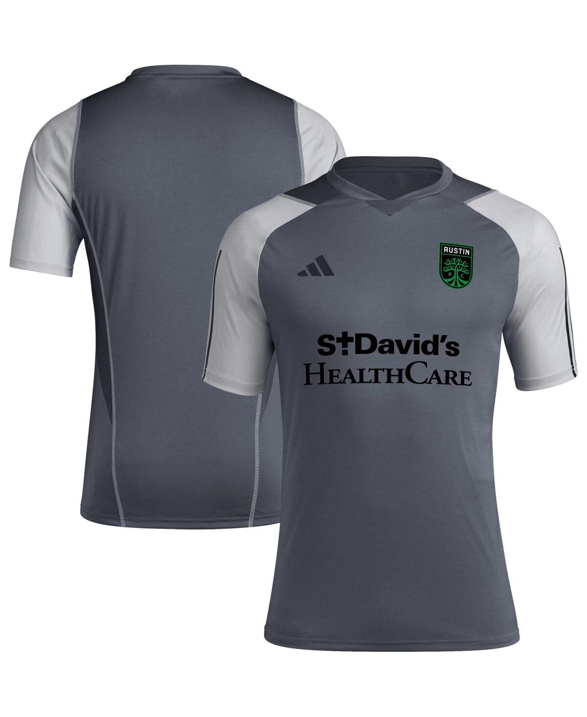 Men's adidasAustin Fc 2023 On-Field Training Jersey - Gray