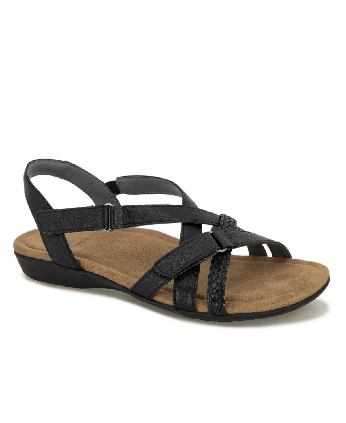 Women's Brooke Flat Sandals - Black
