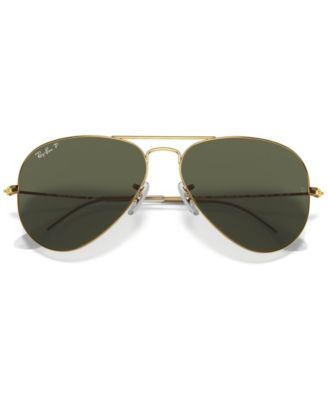 Unisex Polarized Aviator Classic Sunglasses, RB3025