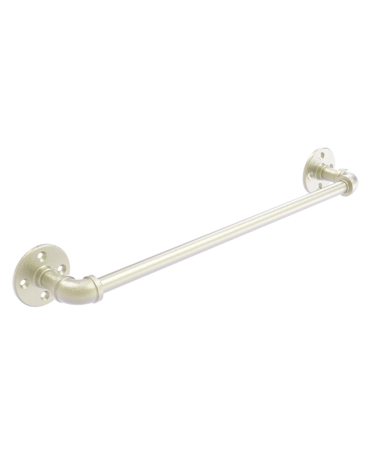 Allied Brass Pipeline Collection 24 Inch Towel Bar In Satin Nickel