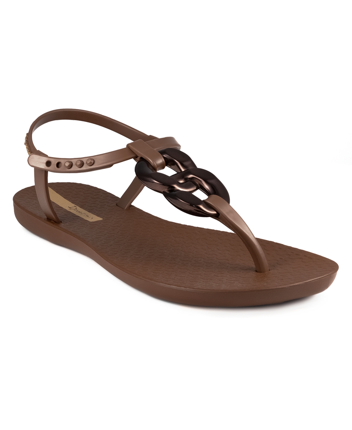 Ipanema Women's Class Connect T-strap Comfort Sandals In Brown,brown
