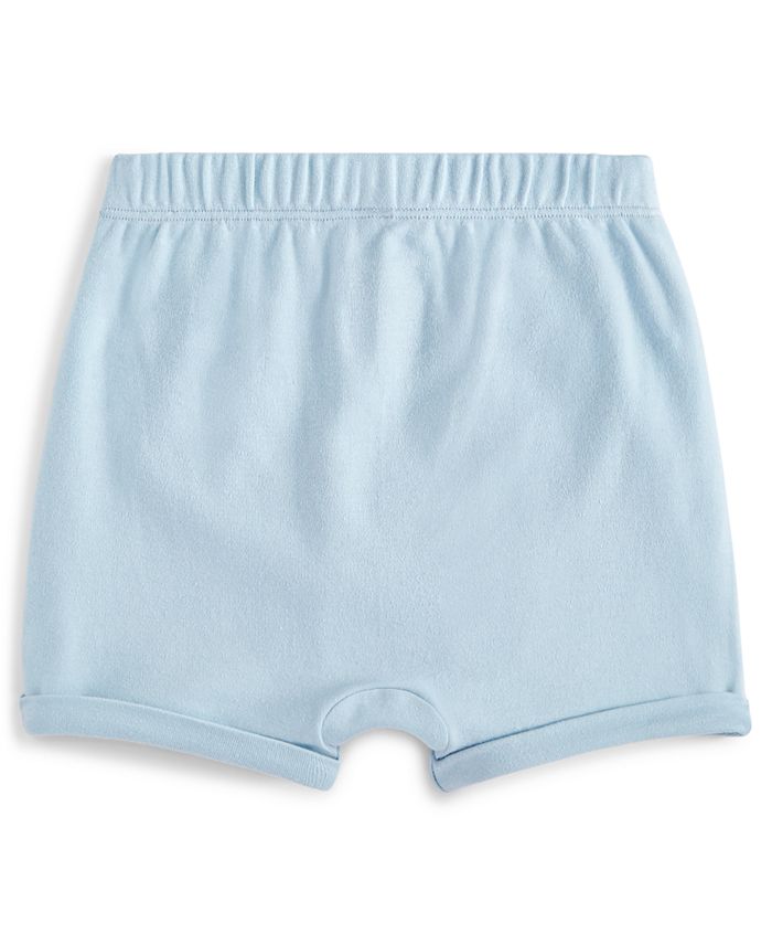 First Impressions Baby Boys Solid Cotton Shorts, Created for Macy's ...