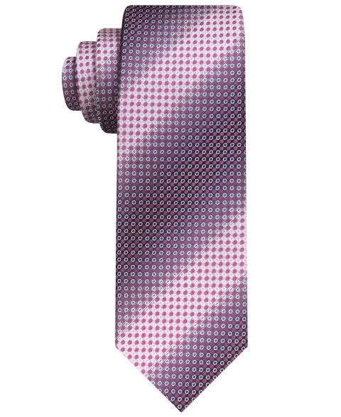 Мужские галстуки Van Heusen Shaded Micro-Dot Tie, цвет: Розовый