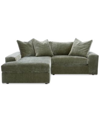 Michola 98" 2-Pc. Fabric Sectional with Chaise, Created for Macy's