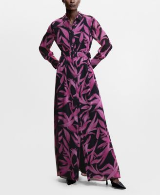 Women's Printed Chiffon Dress