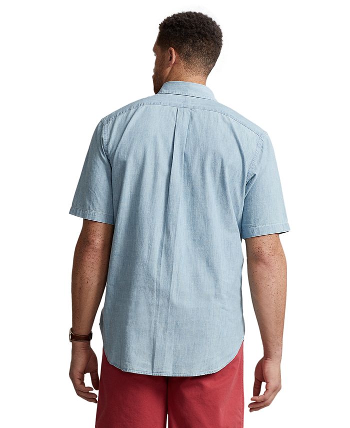 Polo Ralph Lauren Men's Big & Tall Chambray Shirt Macy's