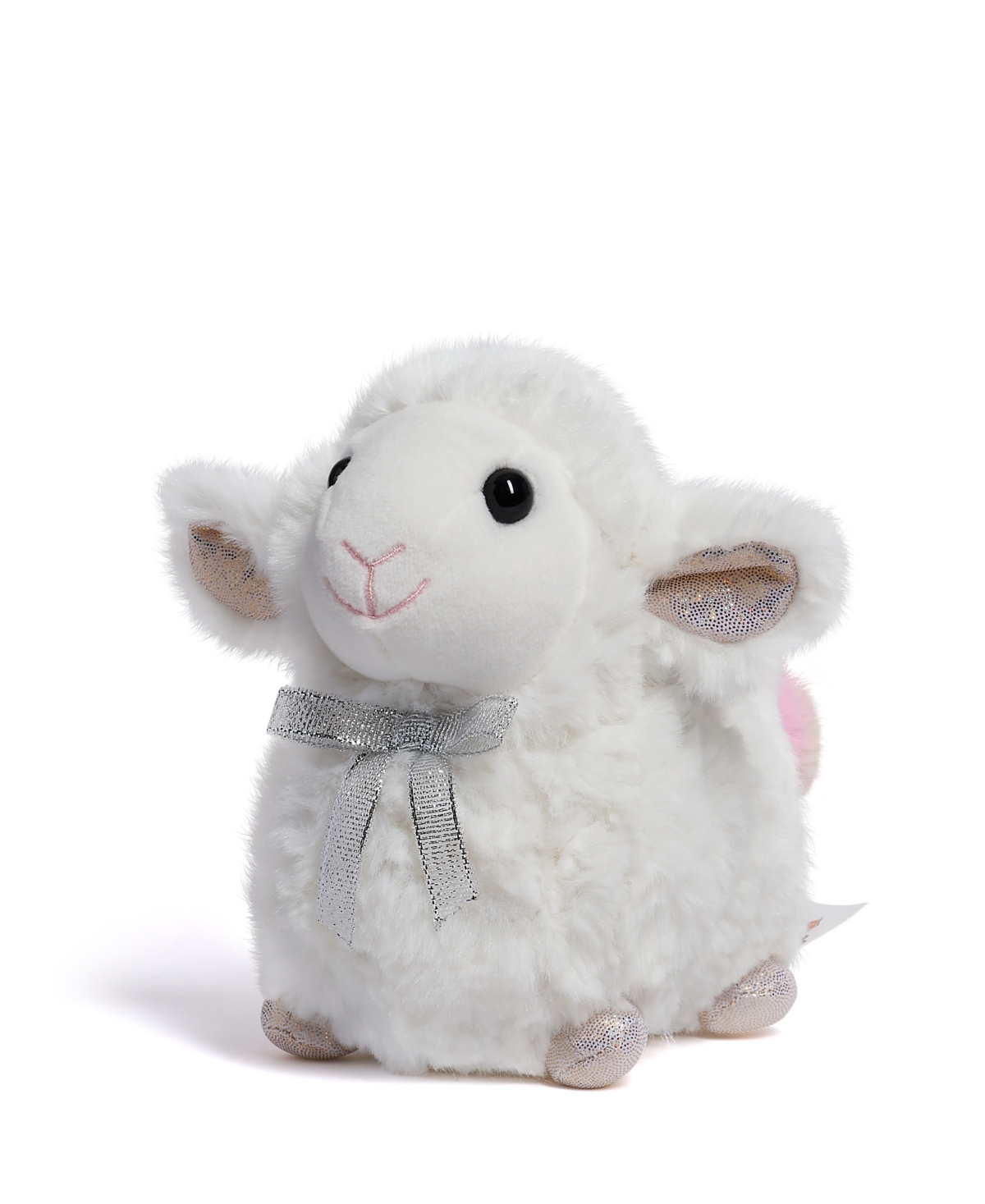 Geoffrey's Toy Box 9" Glam Lamb Plush-ultra-soft & Snuggly Animal In White