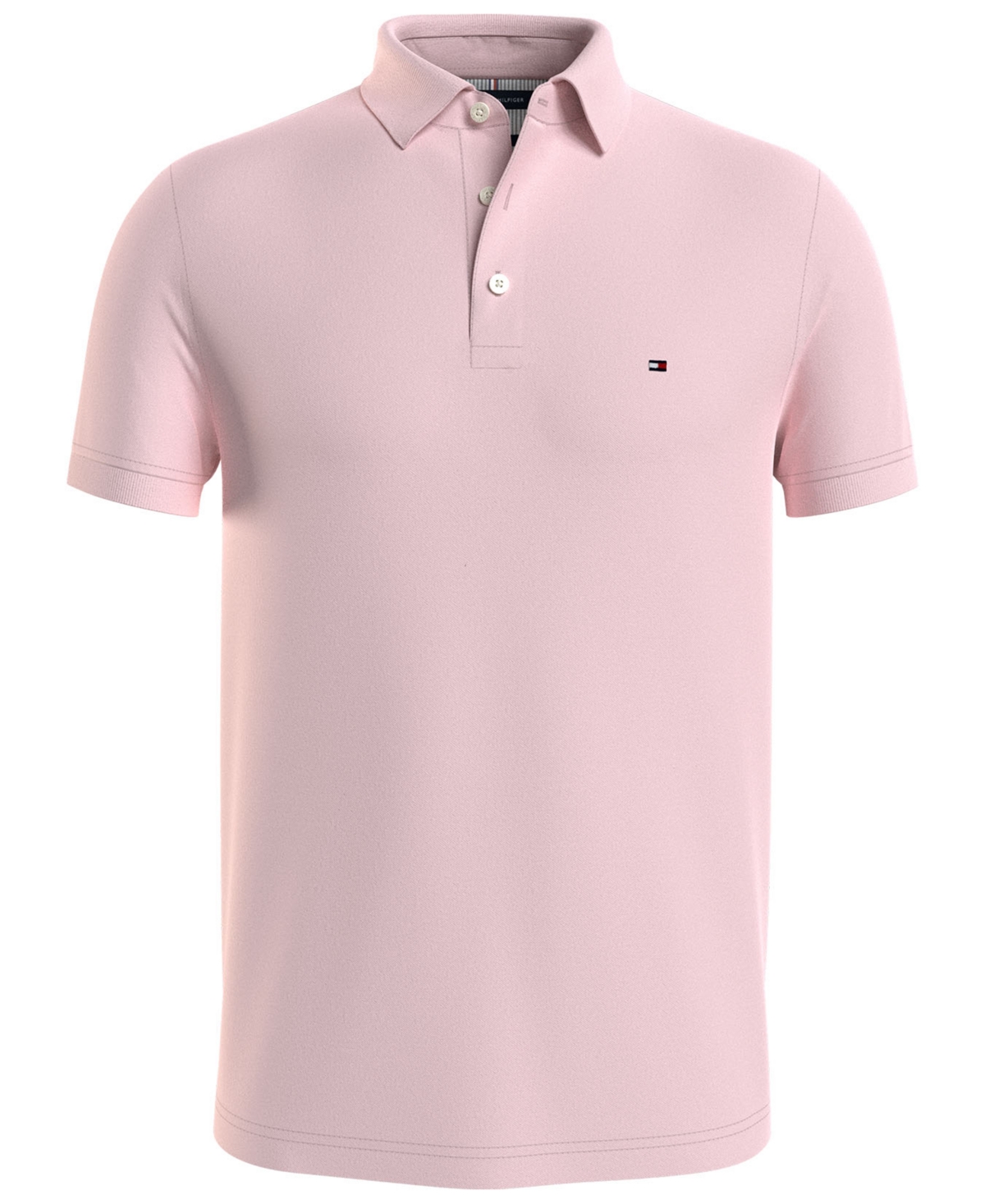 Shop Tommy Hilfiger Men's Cotton Classic Fit 1985 Polo In Light Pink