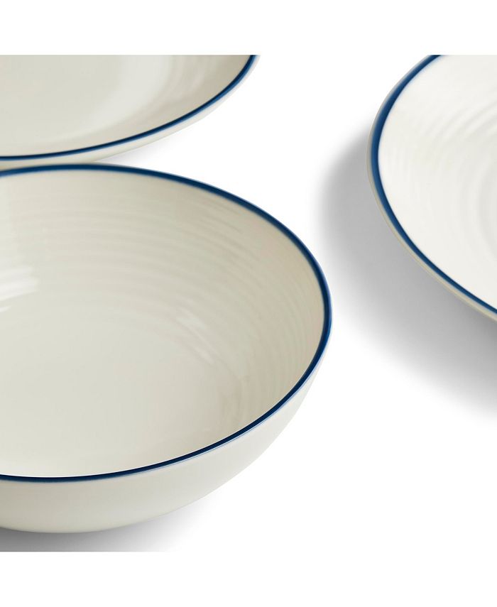 Royal Doulton Maze Denim Line 12 Piece Dinnerware Set Service Photo Inspiration