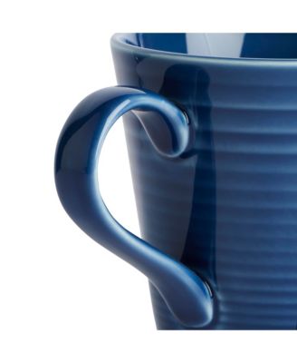 Maze Denim Mug 13.oz, Set of 4