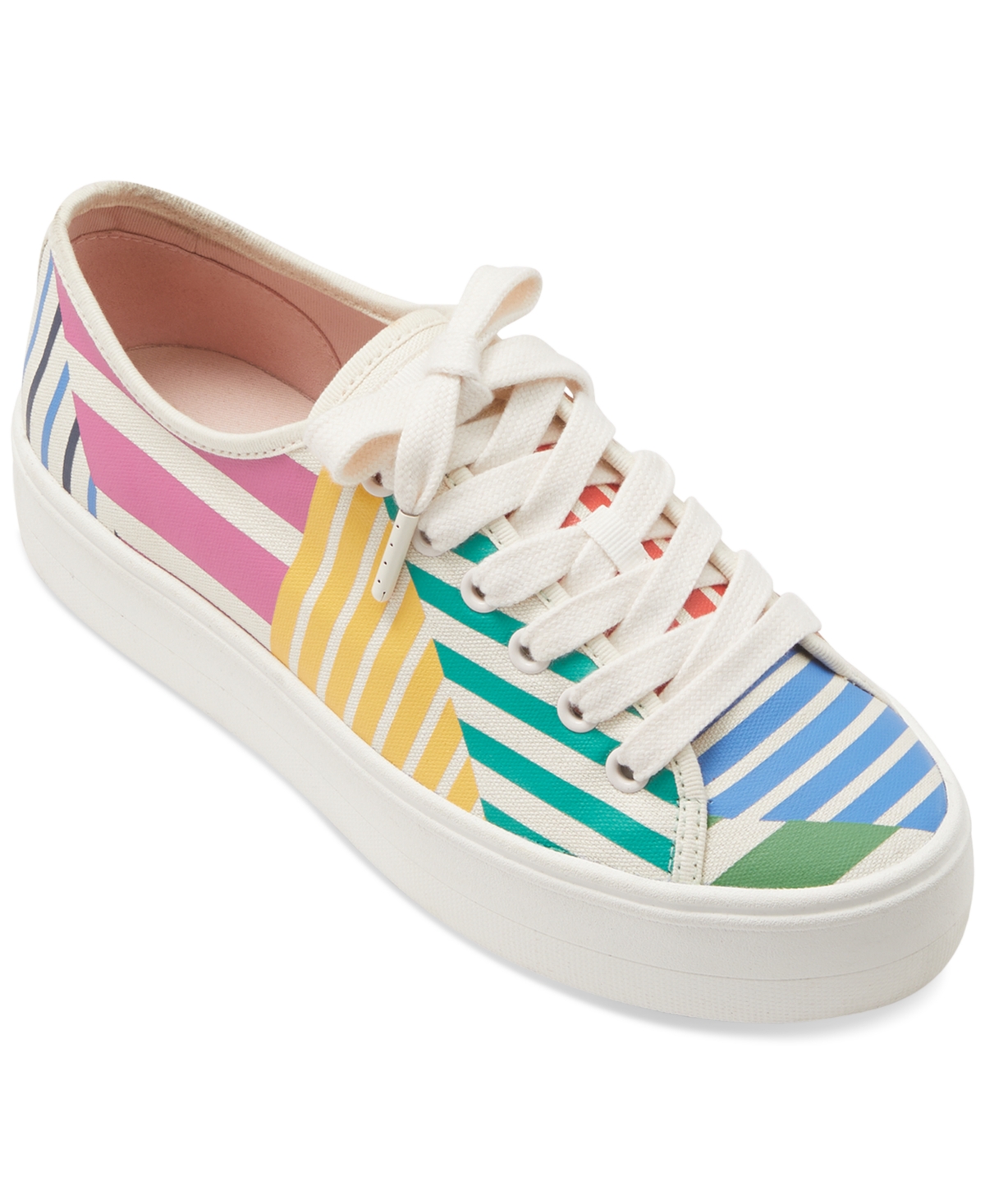KATE SPADE WOMEN'S SERVE LACE-UP LOW-TOP SNEAKERS