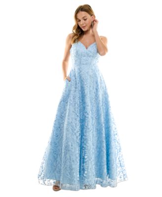 Say Yes to the Prom Juniors' Embellished Ballgown, Created for