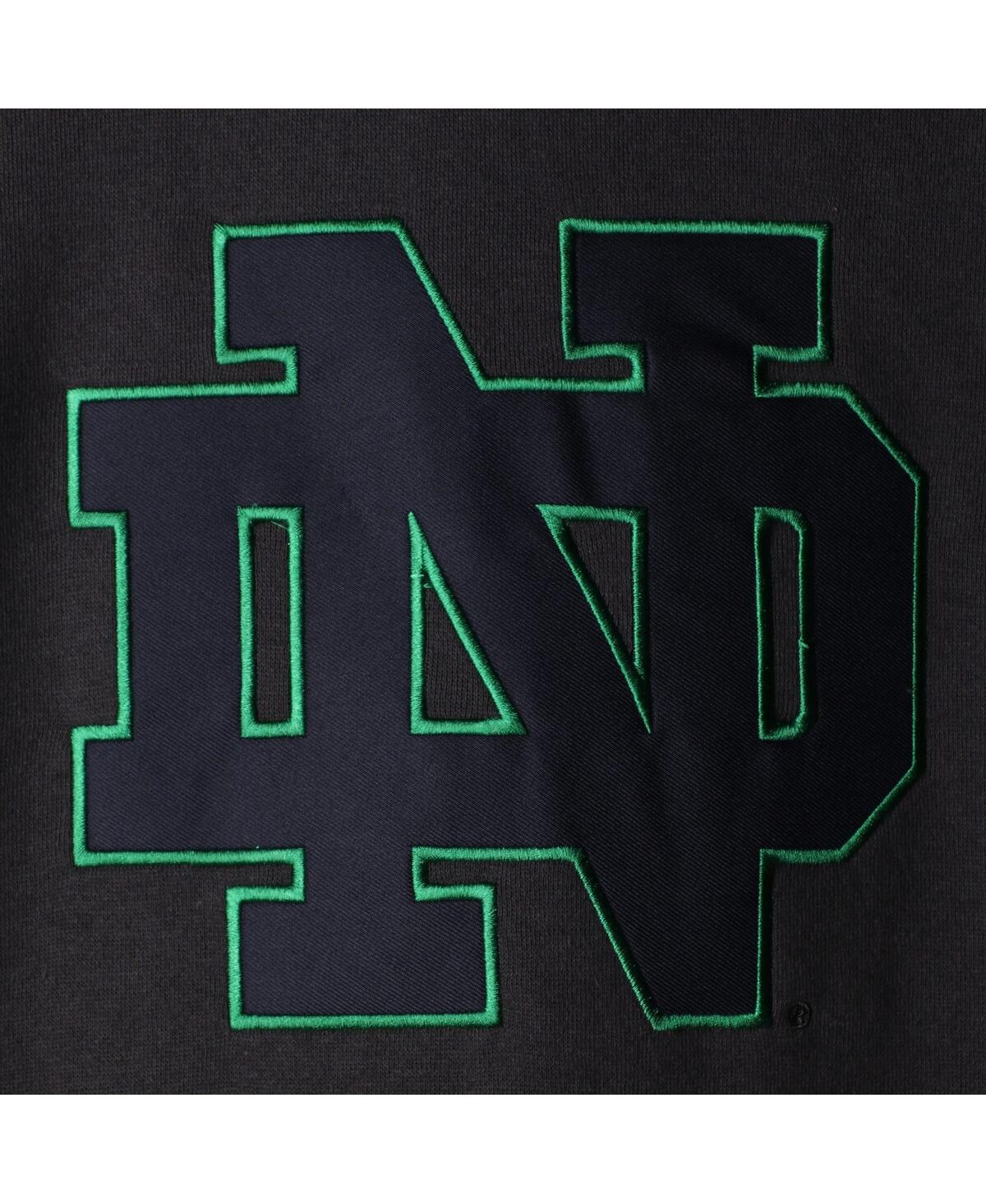 Colosseum Big Boys Charcoal Notre Dame Fighting Irish Big Logo Pullover Hoodie In Charcoal