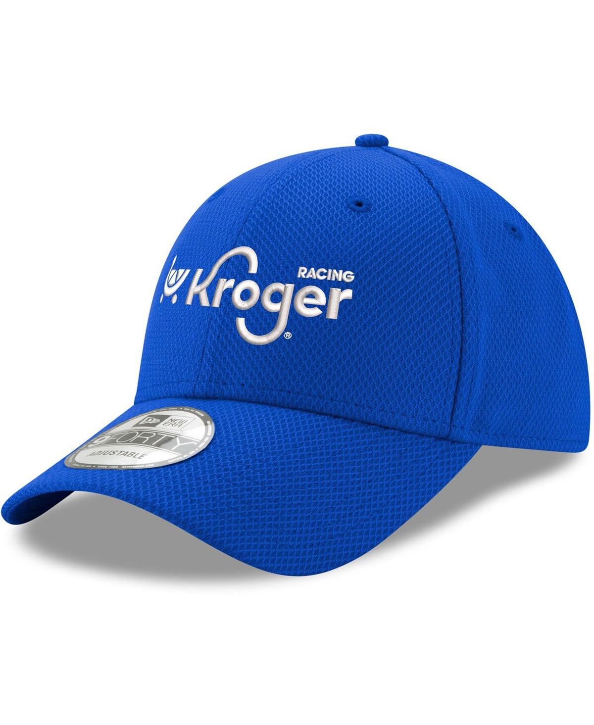 Men's New Era Royal Ricky Stenhouse Jr. Kroger 9FORTY Snapback Adjustable Hat
