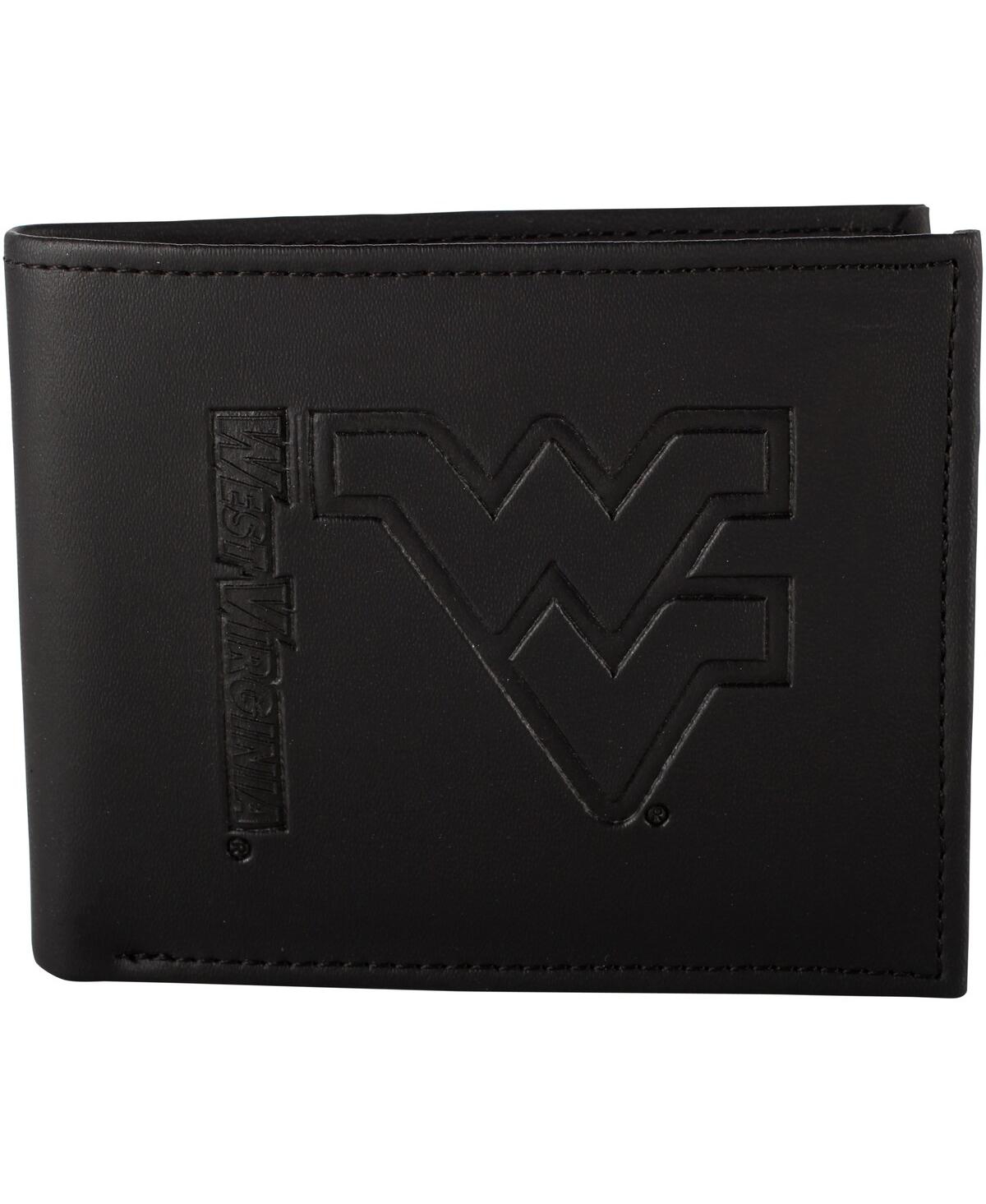 Shop Evergreen Enterprises Men's Black West Virginia Mountaineers Hybrid Bi-fold Wallet