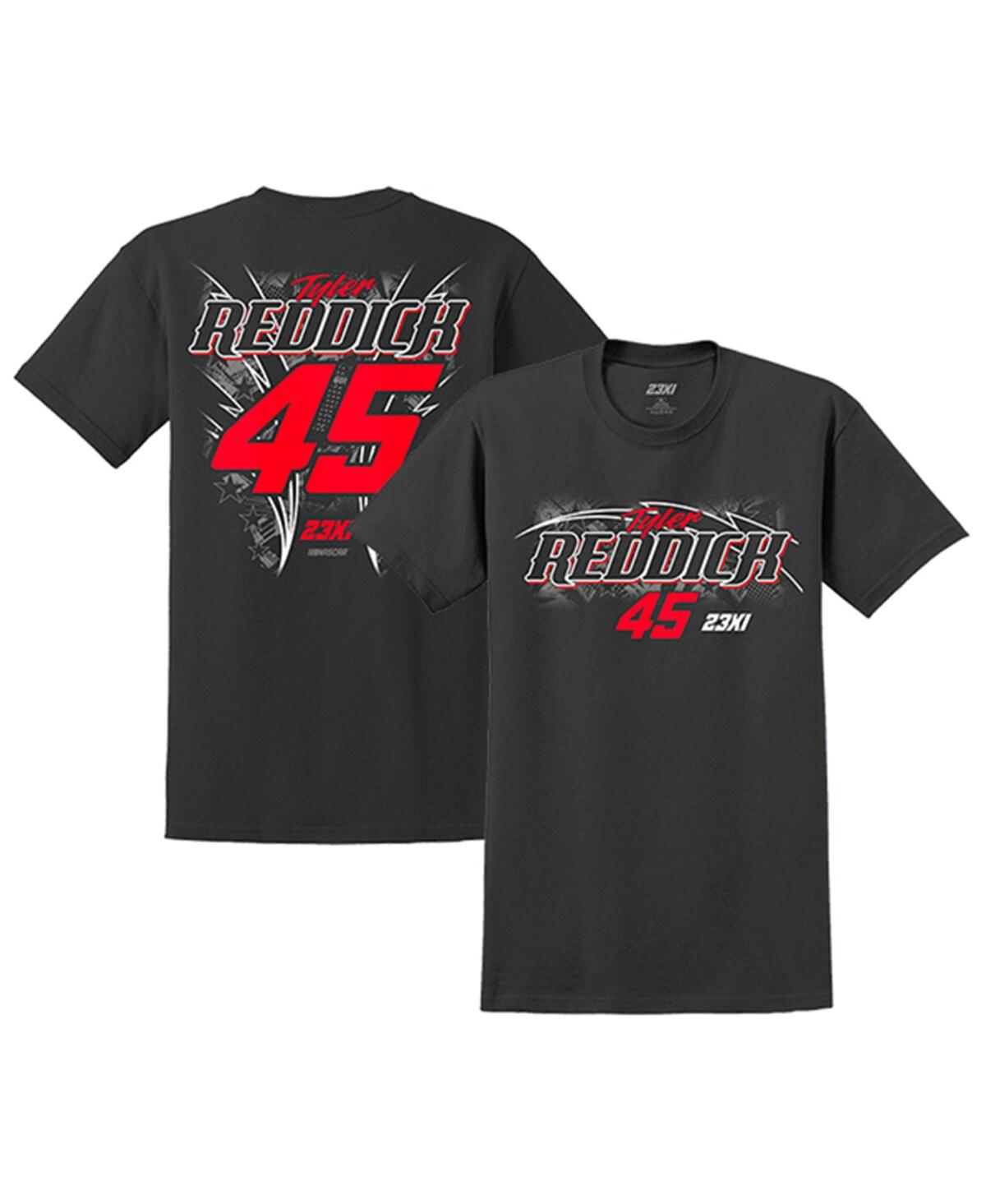 Shop 23xi Racing Men's  Black Tyler Reddick 2023 #45 Lifestyle T-shirt