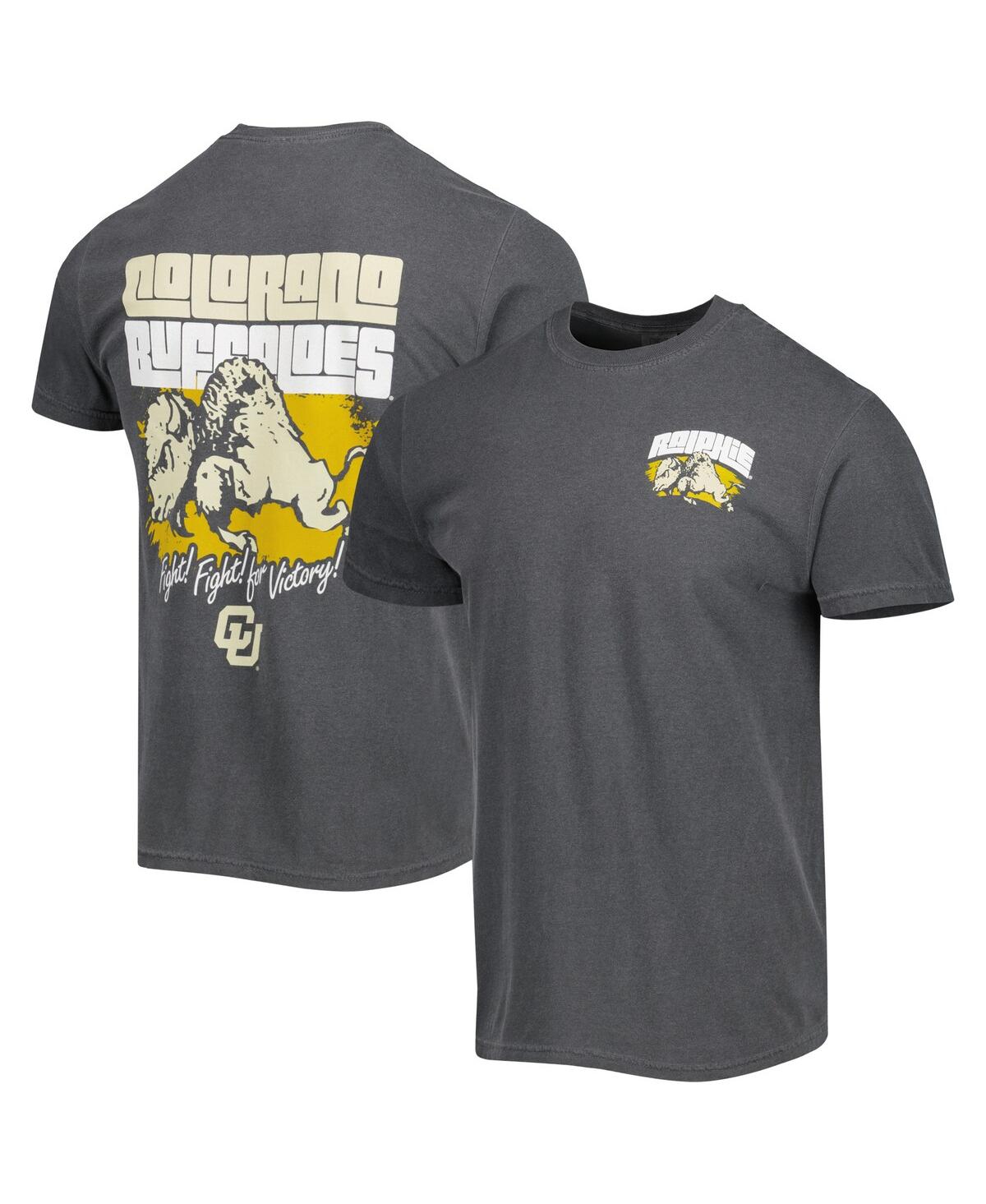 Men's Charcoal Colorado Buffaloes Hyperlocal T-shirt - Charcoal