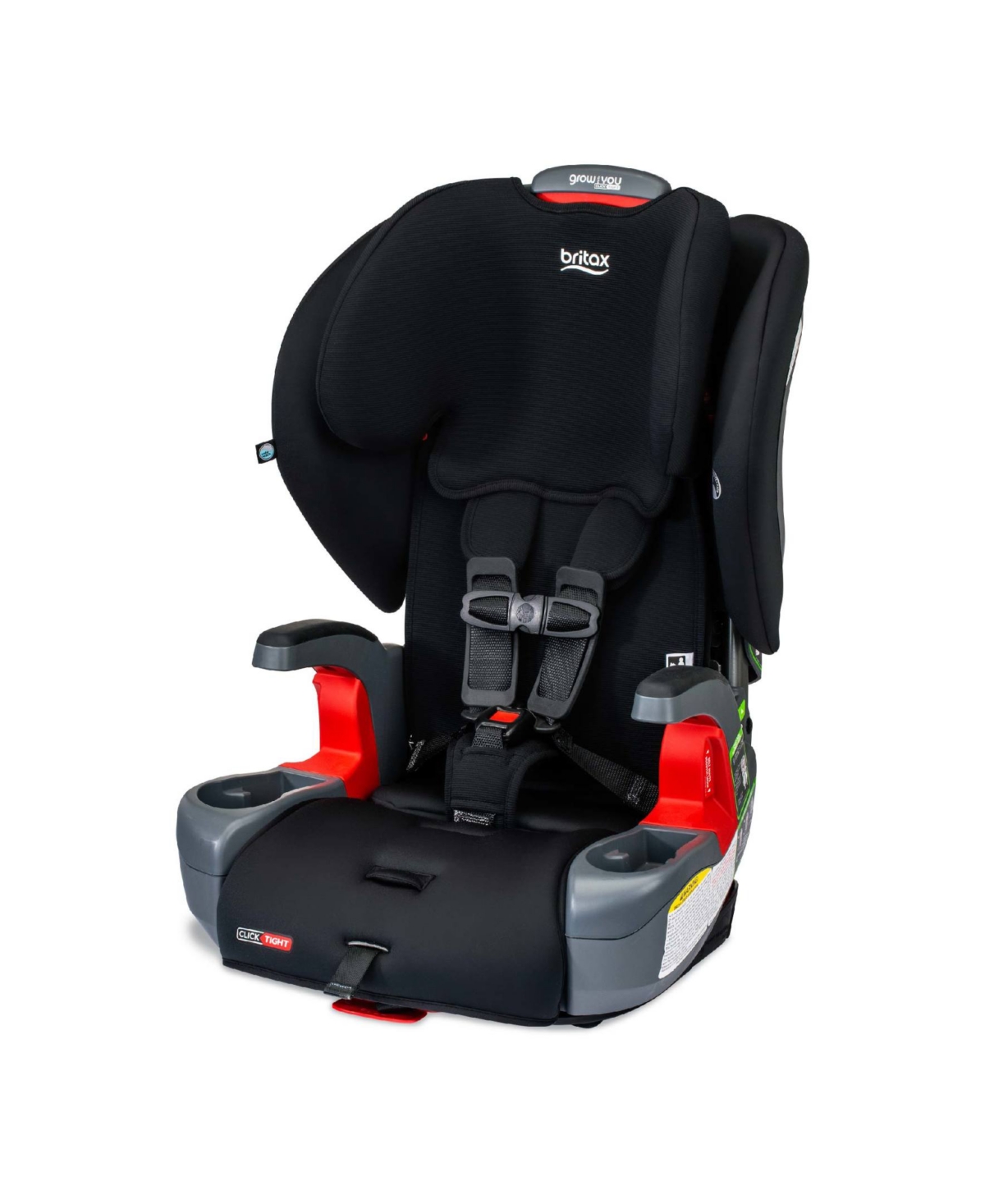 Britax Grow With You Click Tight Harness-2-booster In Black Contour