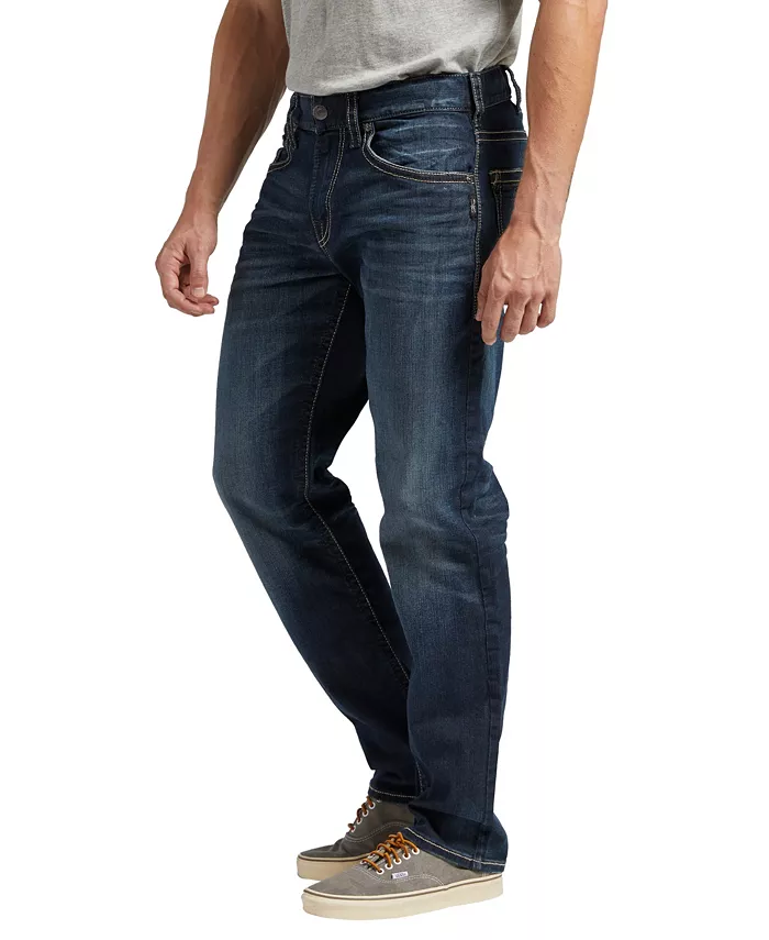 Men's Eddie Athletic-Fit Taper Jeans - thumbnail 3