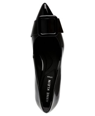 Women's Bentley Buckle Block Heel Pumps