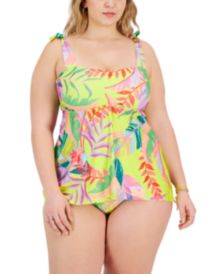 Macys plus 2025 size swimwear